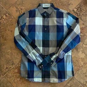 Express Checkered Men’s Dress Shirt
